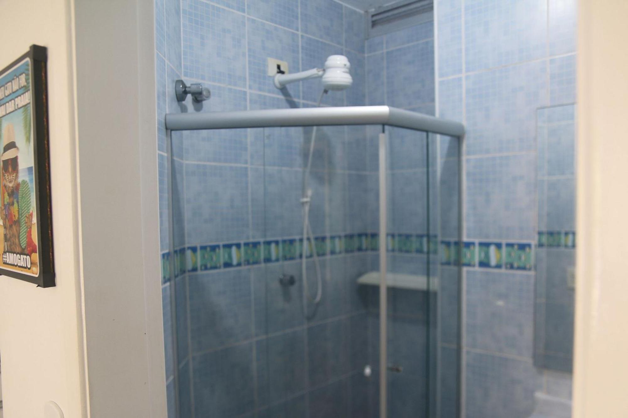 1E-Pe Na Areia Da Praia Do Tombo, 3 Quartos, Ar Cond, 2 Banheiros+Roupas De Cama กัวรูจา ภายนอก รูปภาพ