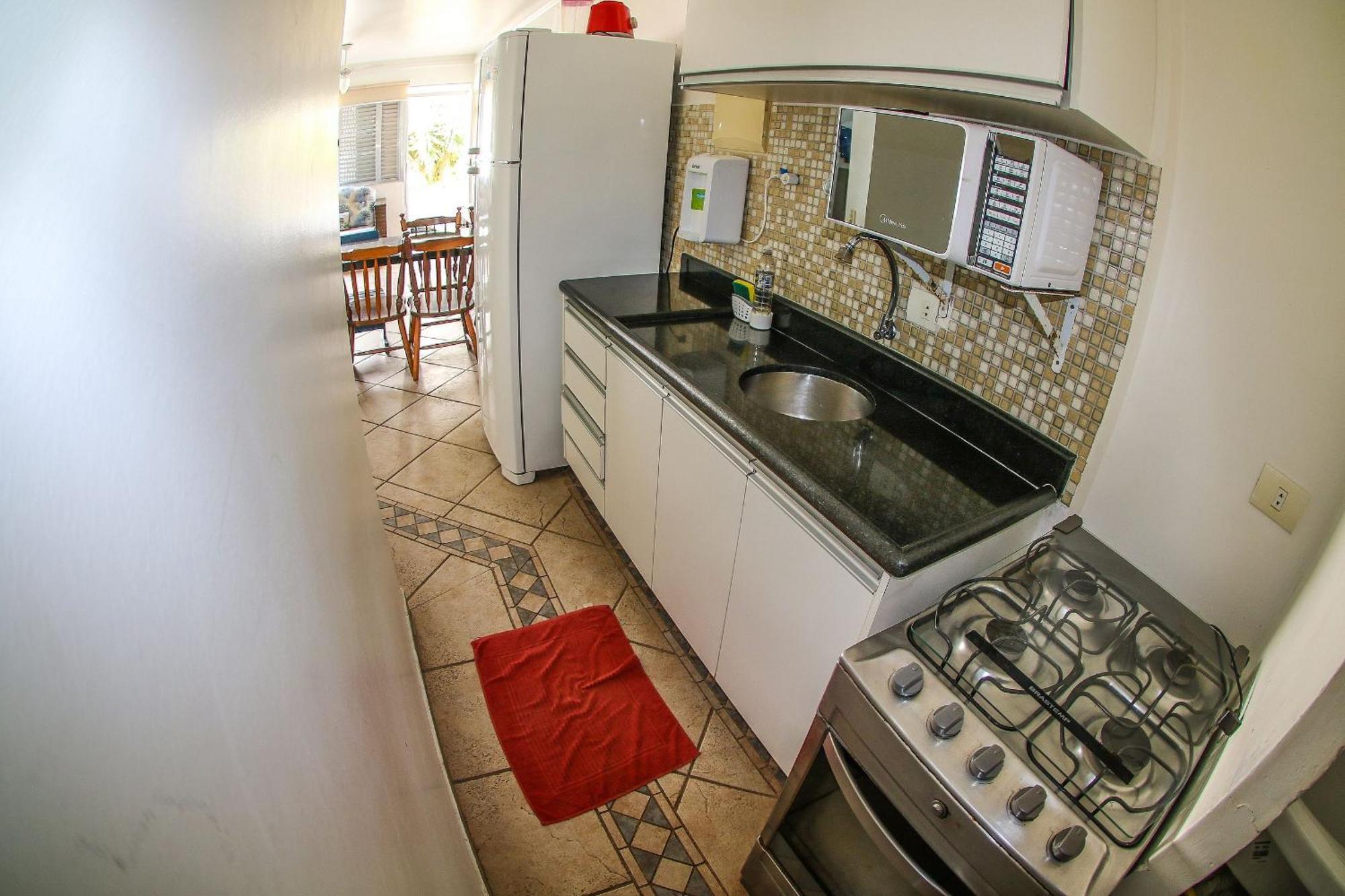 1E-Pe Na Areia Da Praia Do Tombo, 3 Quartos, Ar Cond, 2 Banheiros+Roupas De Cama กัวรูจา ภายนอก รูปภาพ