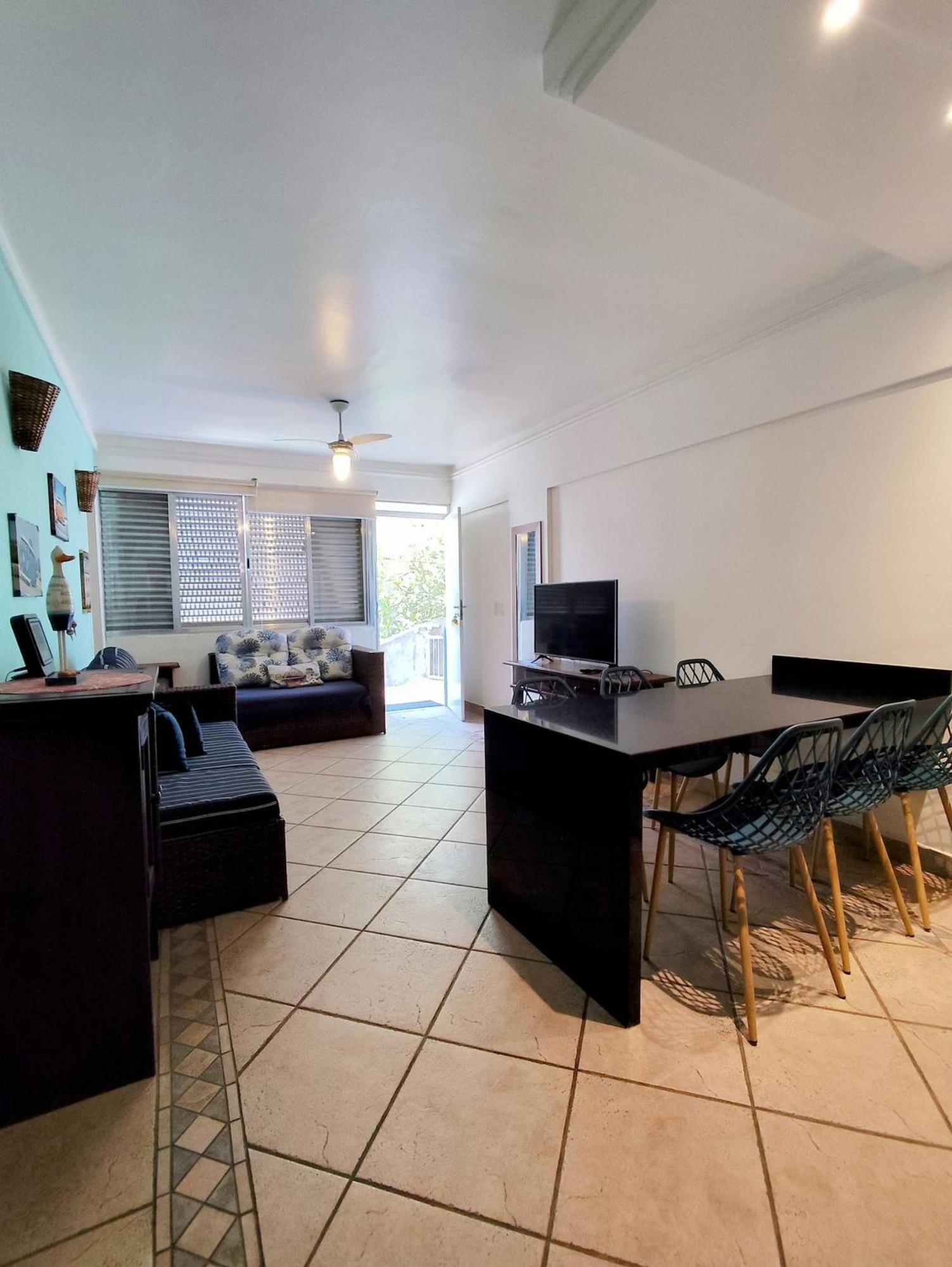 1E-Pe Na Areia Da Praia Do Tombo, 3 Quartos, Ar Cond, 2 Banheiros+Roupas De Cama กัวรูจา ภายนอก รูปภาพ